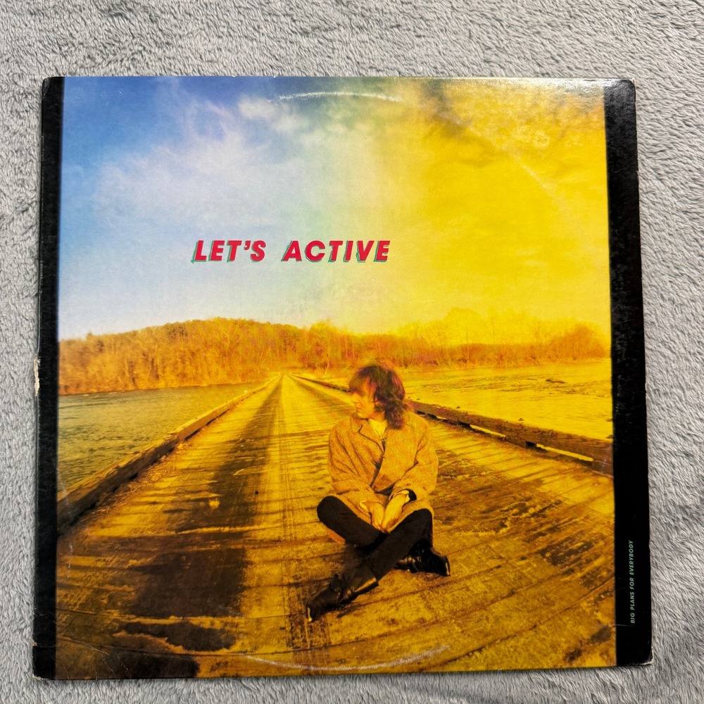 Let's Active Big‎ Plans for Everybody Vinyl LP 1986 IRS Records Mitch Easter
